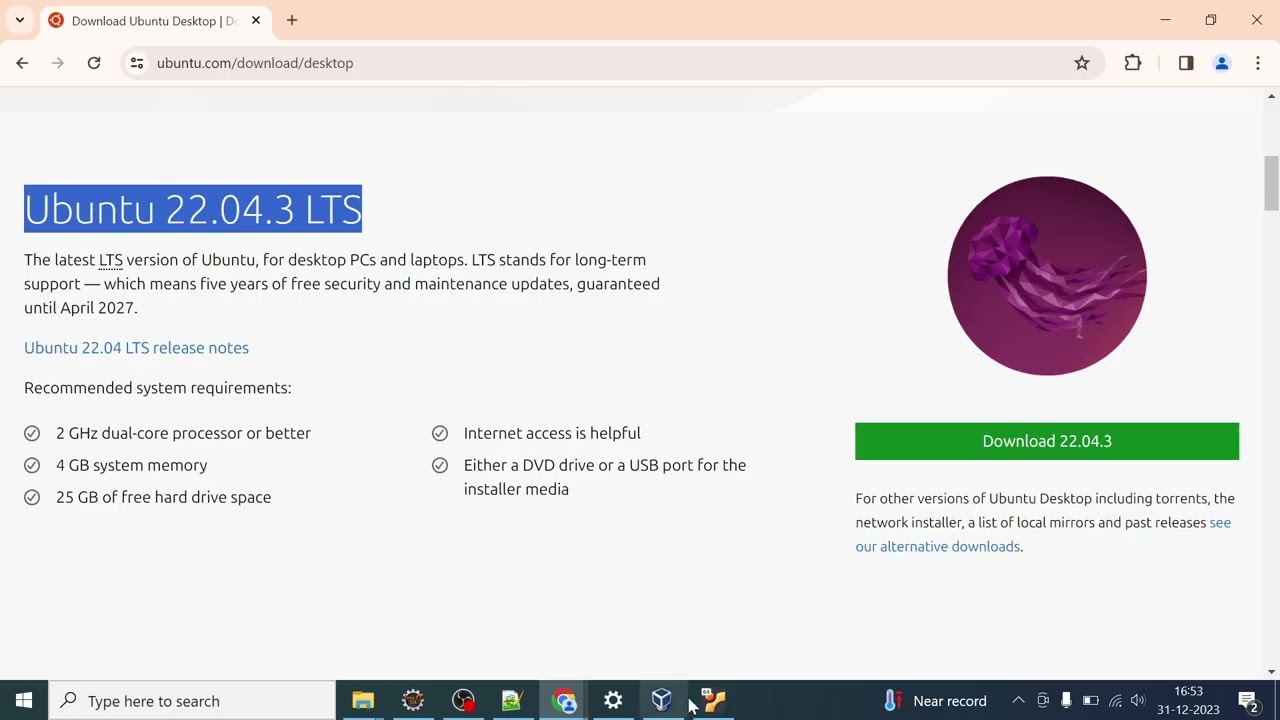 [Updated 2024] How to Install Ubuntu 22.04.3 LTS VM on VirtualBox 7.0.12 in Windows 11