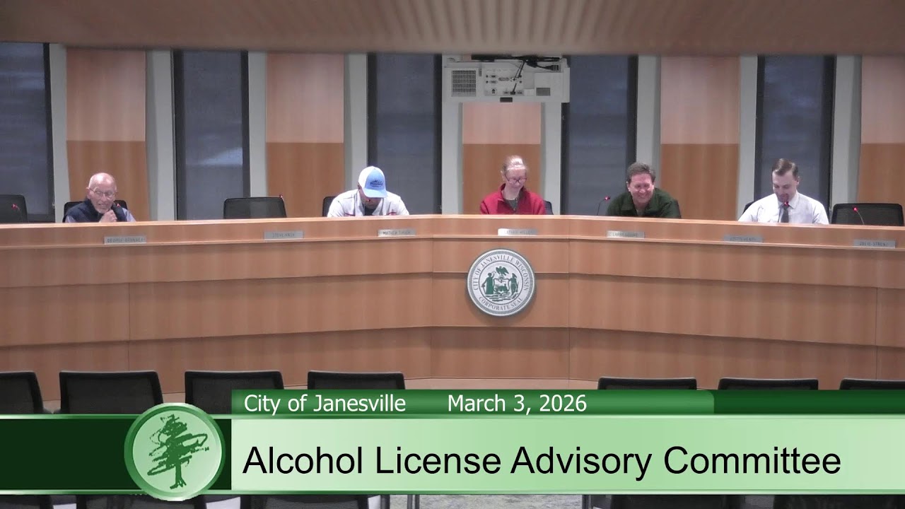 Live From City Hall - Alcohol License Advisory Committee