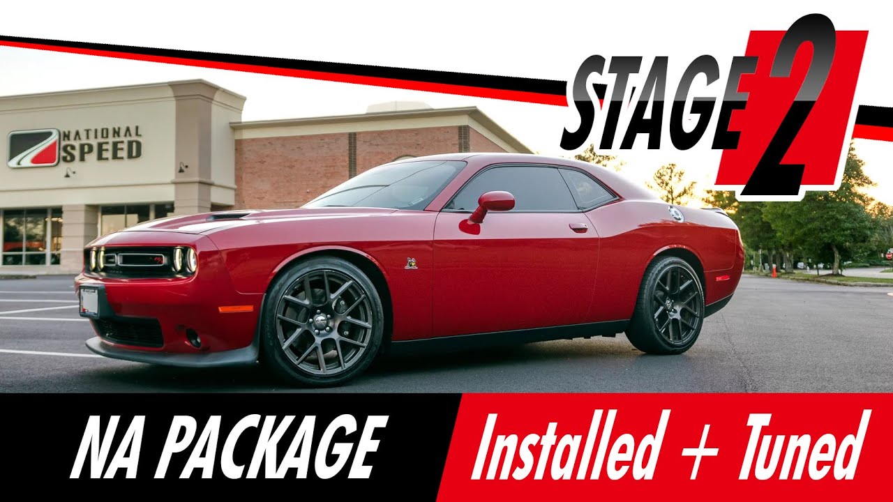 2011+ Challenger 6.4L Hemi Stage-2 NA Package Adds 50whp!
