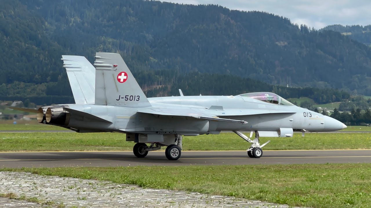 Airpower 2024 Zeltweg: McDonnell Douglas F/A-18 Hornet Swiss & Finnish Air Force