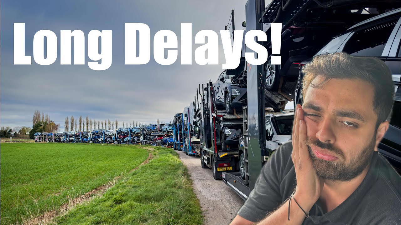 UK HGV Car Transport - POV Driving To Abandoned Airfield - Thursday