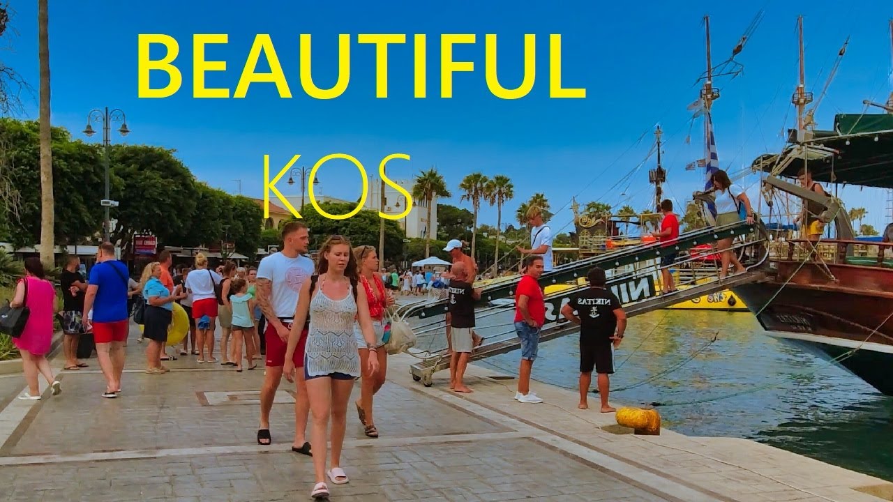 KOS GREECE 🇬🇷 🔴 Best place for vacation 2025 in Greece [4K UHD]