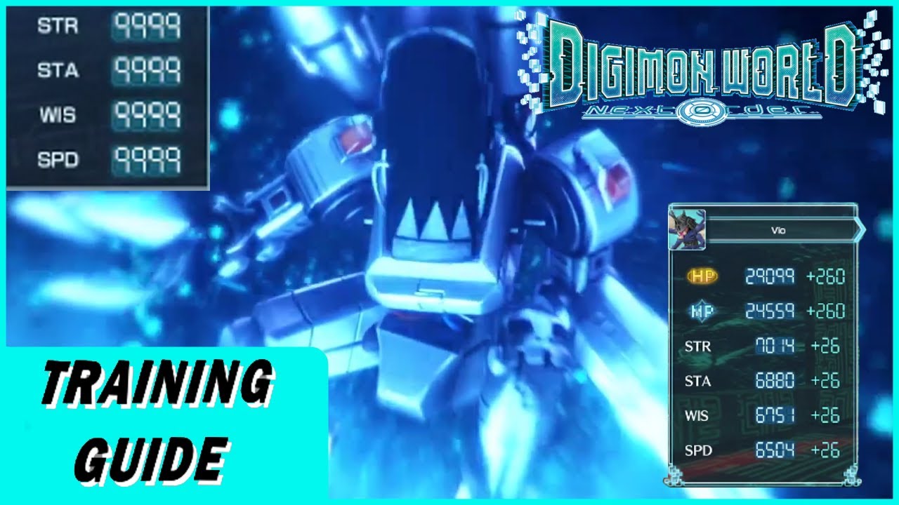 Как достичь МАКСИМАЛЬНЫХ ХАРАКТЕРИСТИК! Digimon World Next Order