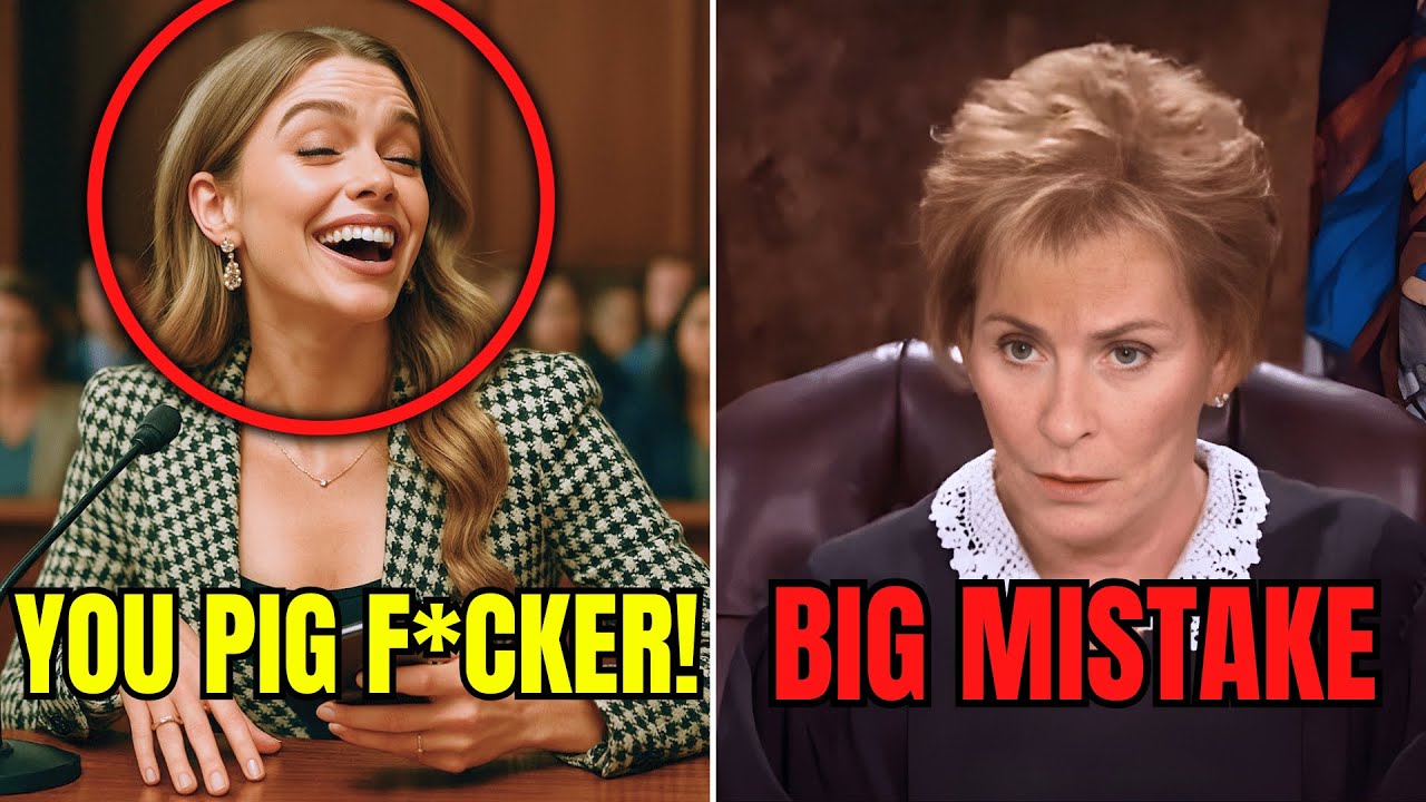 Corrupt Politician’s Daughter LAUGHED at Judge Judy, Her Next Words Left the Courtroom Speechless..