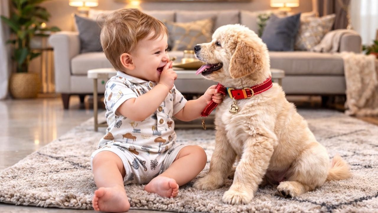 Baby and Puppy Funny Clips✨ | Heart-Melting Compilation 😂 | Viral Compilation 💖