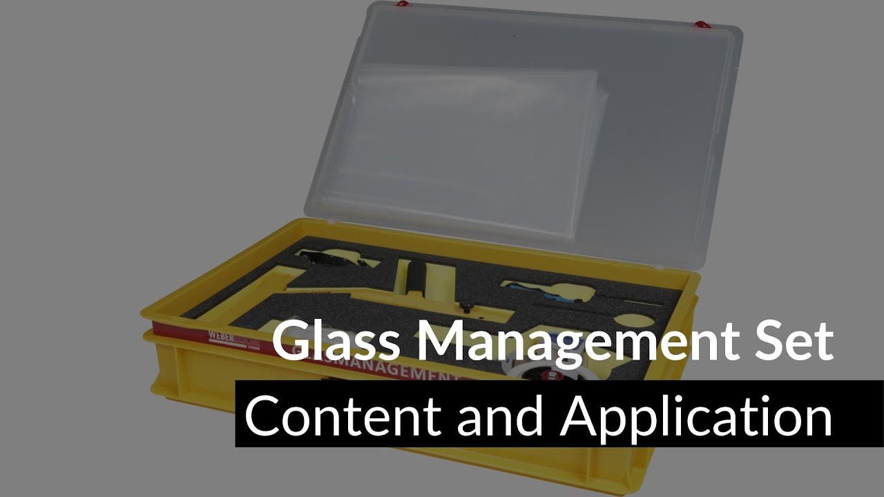 Glass Management Set | Content and Application