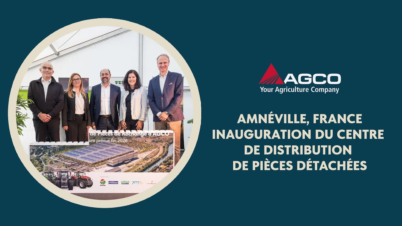 &Agrave; l&rsquo;int&eacute;rieur du nouveau gigantesque centre de pi&egrave;ces d&rsquo;AGCO en Europe