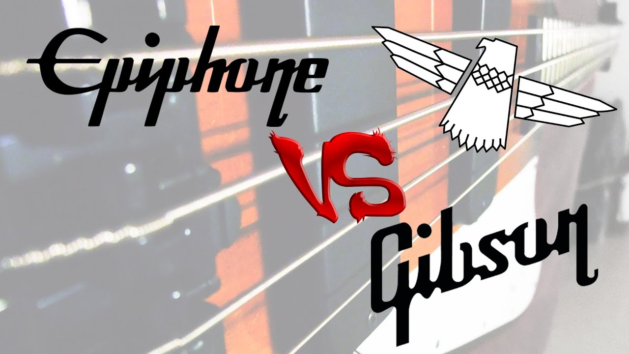 Thunderbird Bass Comparison: Gibson vs. Epiphone (w/ Eng Subtitles)