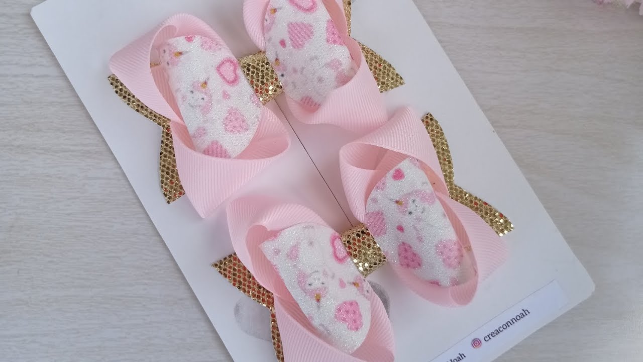 Como realizar lazos en Cinta y Cuerina para Niñas Paso a Paso...🎀❤️