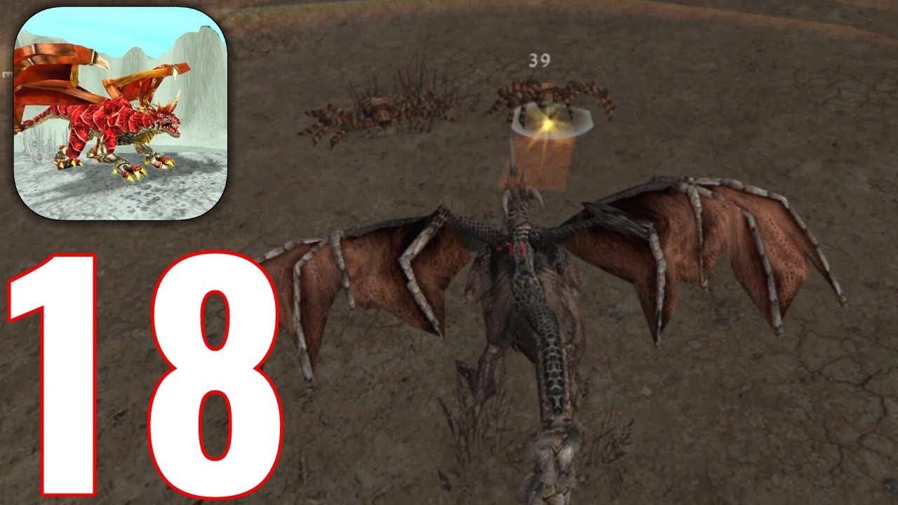 Dragon Sim Online - Gameplay Walkthrough Part 18 - Hunting Poisonous Spider (iOS, Android)
