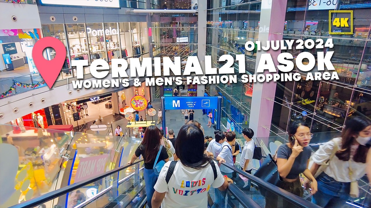 Terminal21 Asok , Bankok (1 JULY 2024) / Best shopping place for tourists!