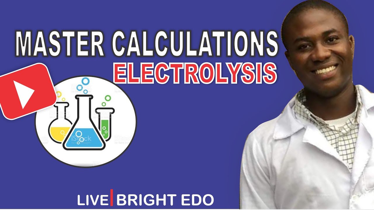 Jamb Chemistry Revision On How to Calculate Electrolysis Calculations