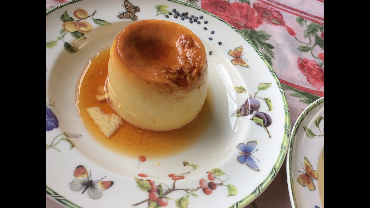 Flan au micro-ondes avec 3 ingrédients