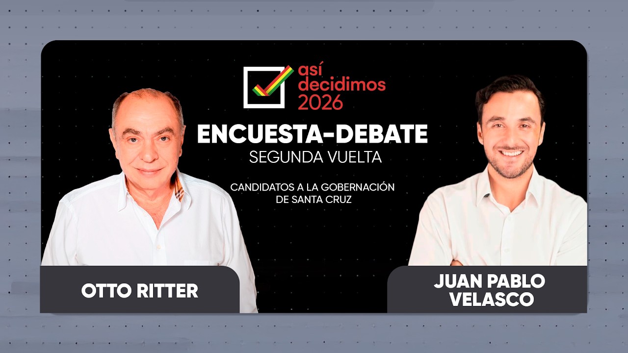 ENCUESTA - DEBATE SEGUNDA VUELTA SANTA CRUZ