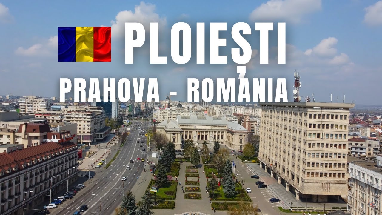 Ploiești City, Romania - Beautiful Aerial Tour!