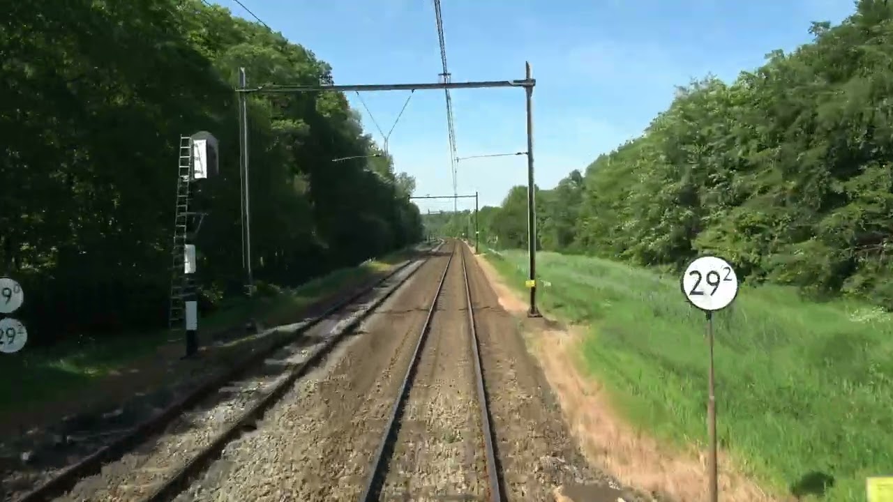 Train cab ride; Bad Bentheim-Tilburg Industrieterrein (20240512)