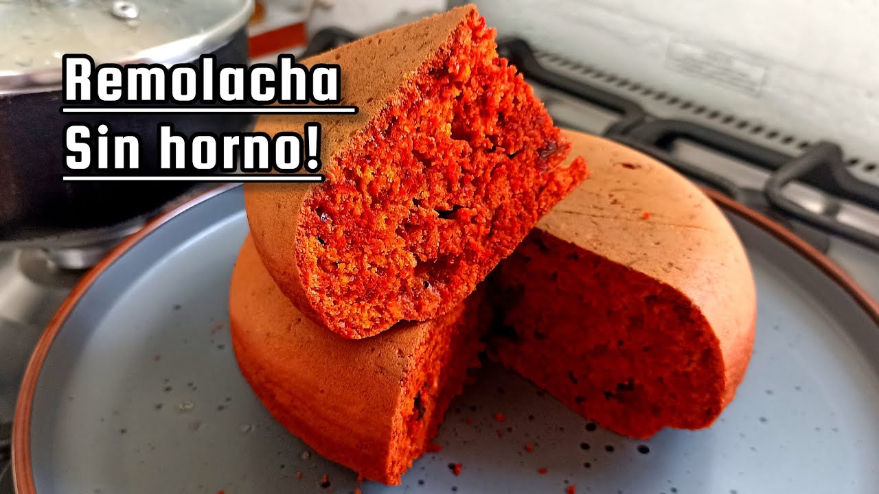 Pan de remolacha! SIN HORNO 