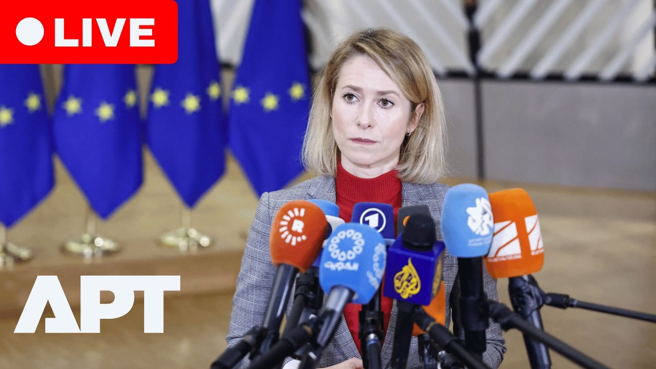 LIVE: EU Defence Ministers Arrive in Brussels for Ukraine Support Talks Led by Kaja Kallas | APT
