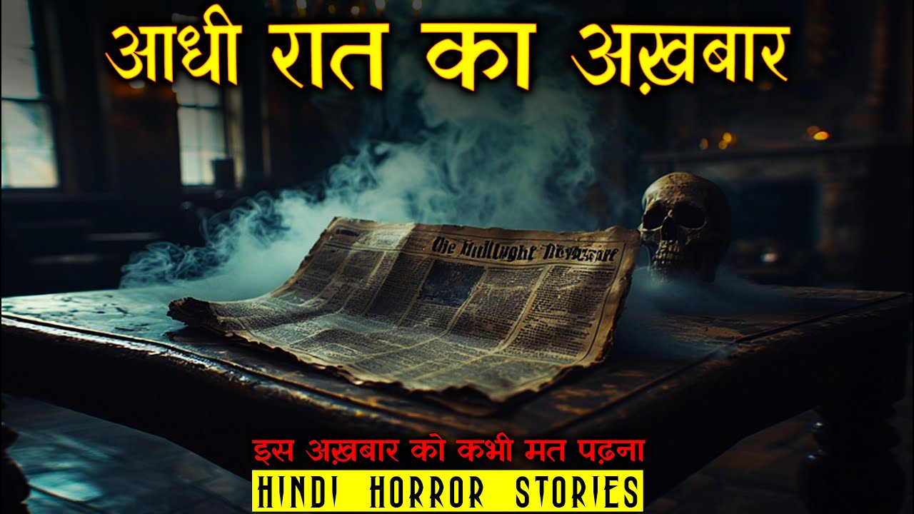आधी रात का अख़बार | Midnight Newspaper Horror Stories | Hindi Horror Story EP 566