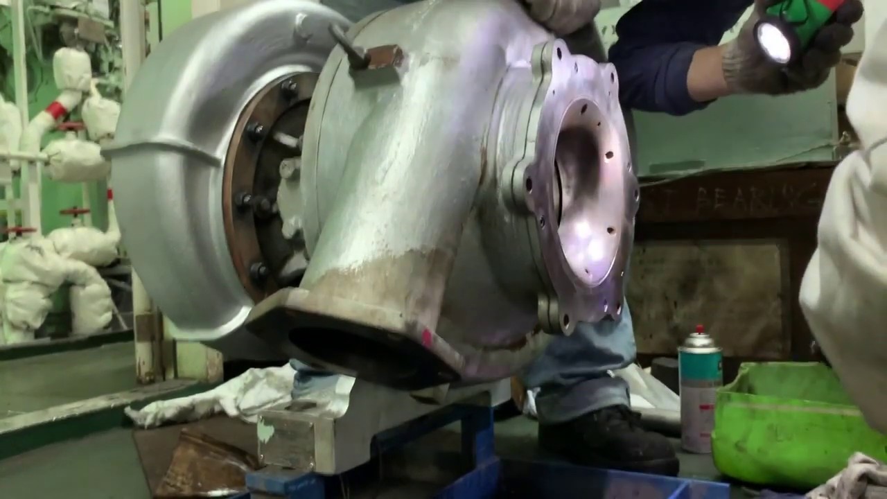 #G/E #Turbocharger #MET18SRC #Overhaul #선원 #선박기관사 #해기사 #MOZIRI - Reassembly Turbo Charger MET18SRC