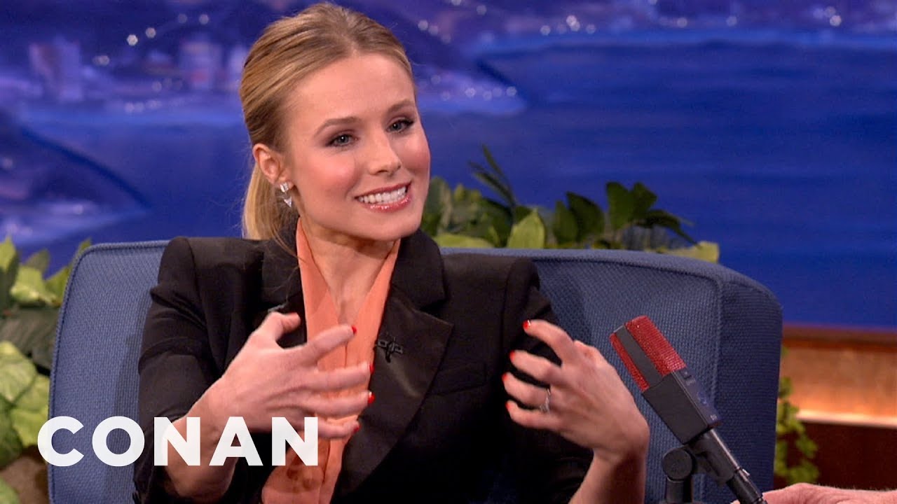 Kristen Bell Defines Two Kinds Of Man Butts | CONAN on TBS