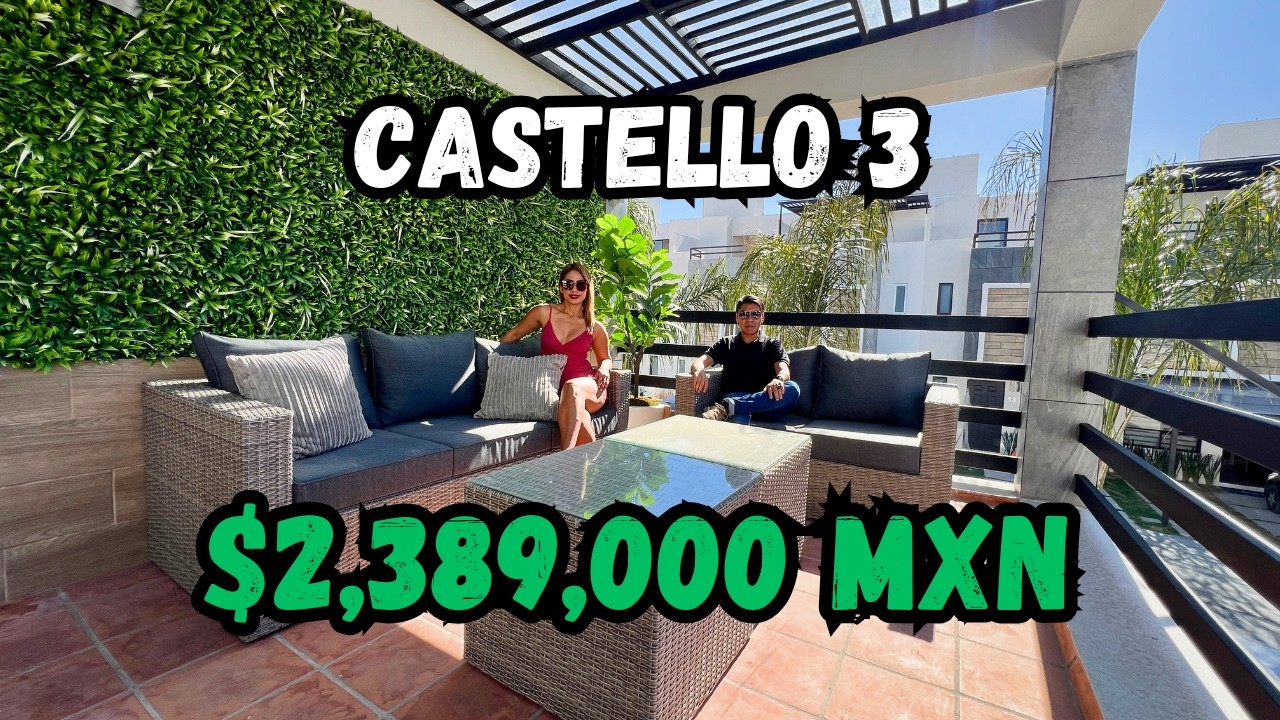 ¿Casa con alberca en Puebla? Castello 3 lo tiene todo por $2,389,000