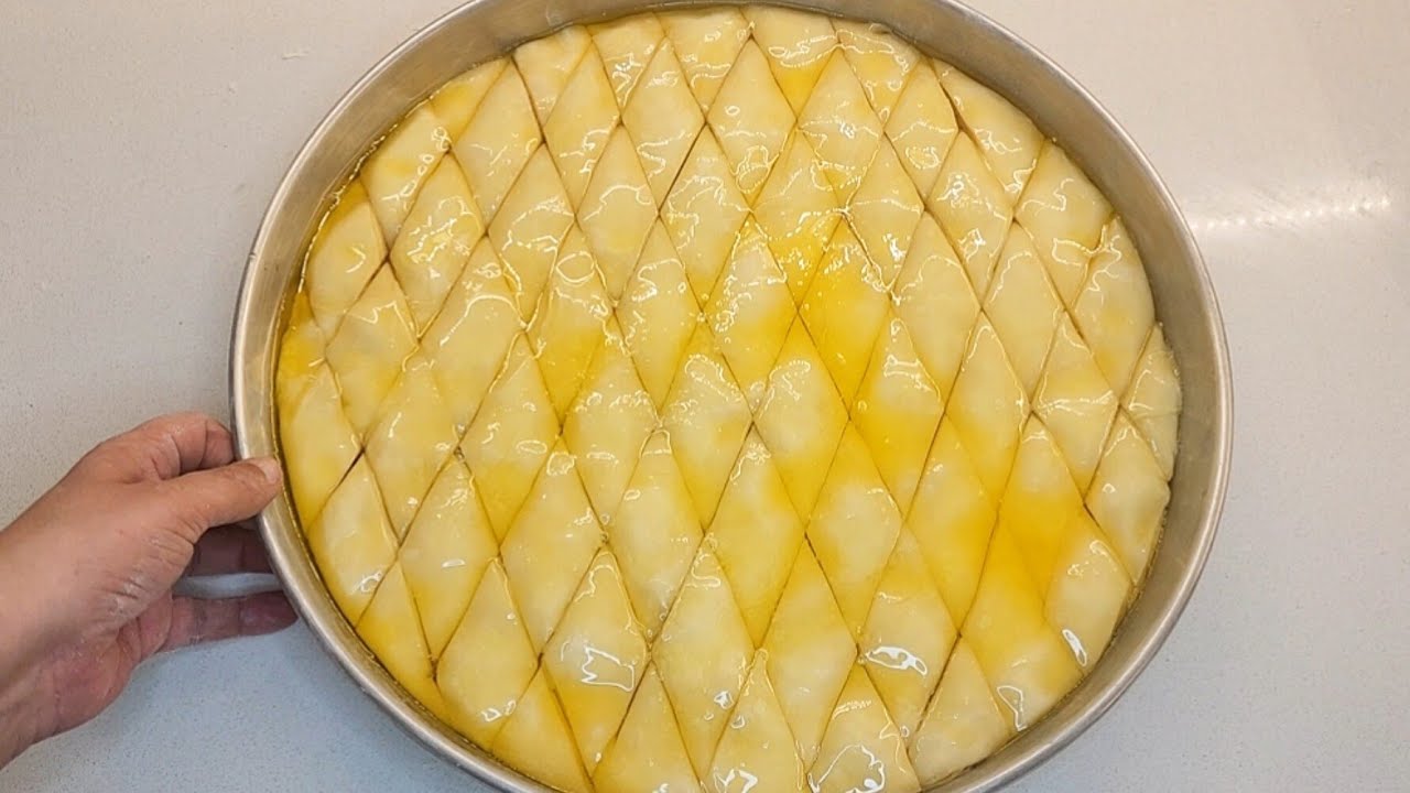 ❗️BU BAKLAVAYI YAPMAK ÇOCUK OYUNCAĞI❗️OKLAVASIZ KAT KAT ÇITIR BAKLAVA  TARİFİ NASIL YAPILIR ✔️....,,