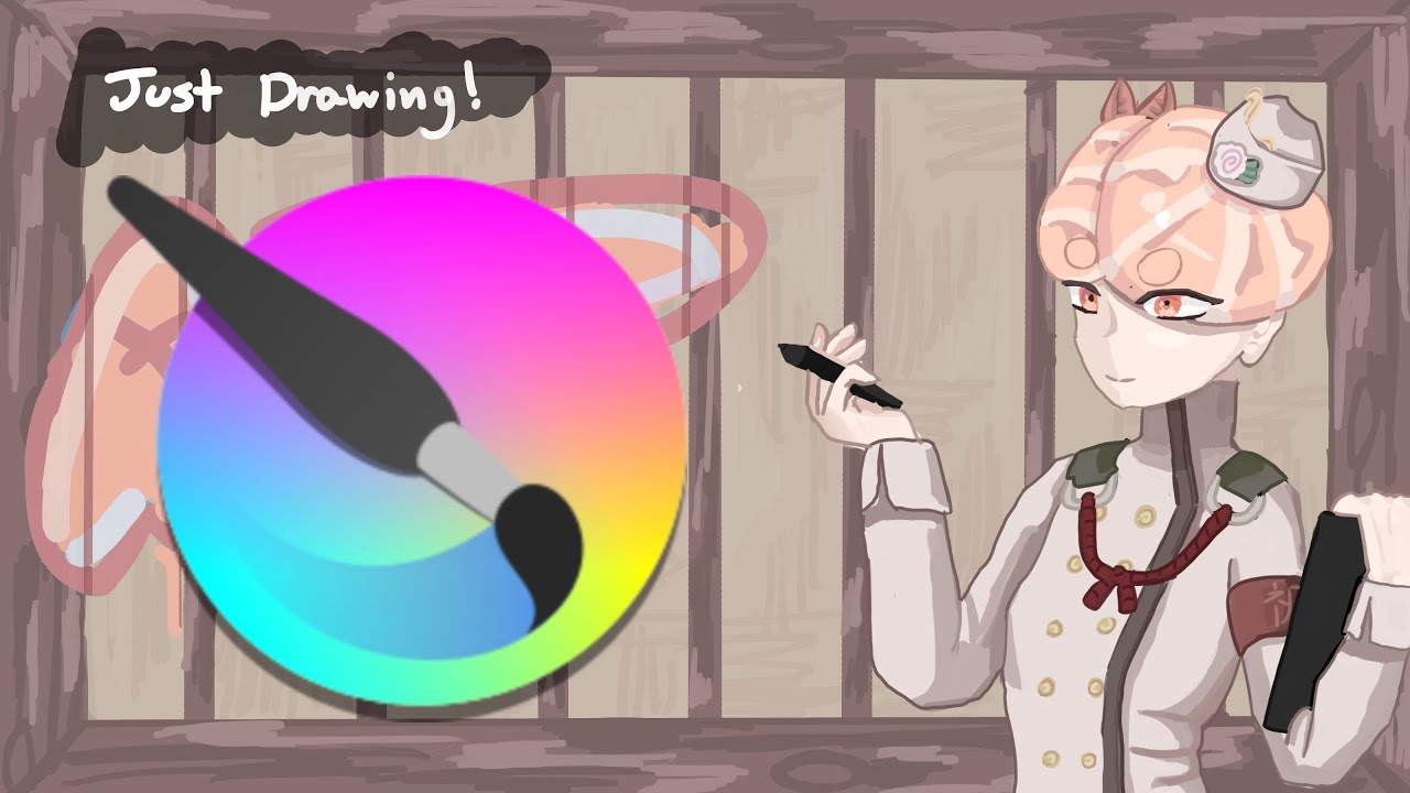 [Vtuber] Just drawing with some friends in the background!