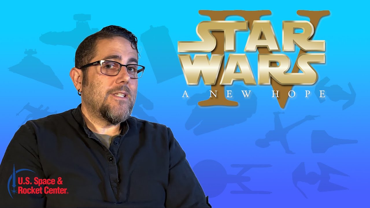Rocket Center Curator reacts to ships from Star Wars A New Hope