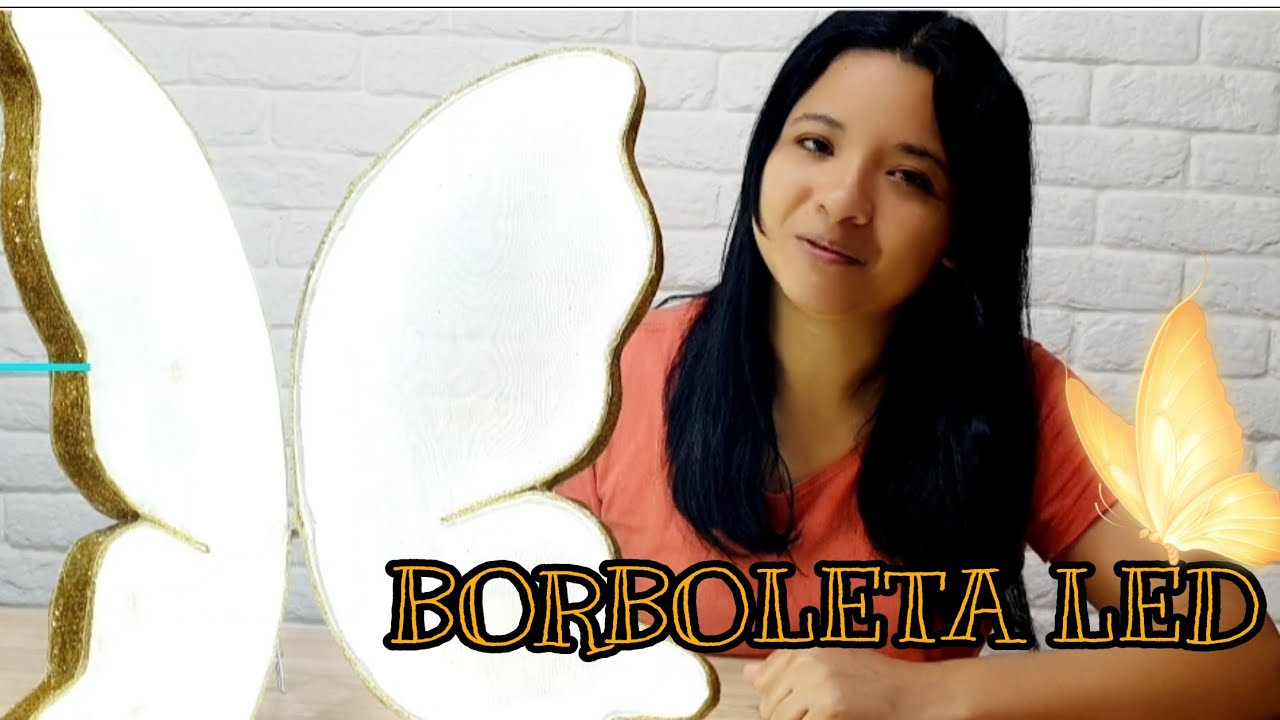 FAÇA VOCÊ MESMO BORBOLETA LED PARA SUA ÁRVORE DE NATAL