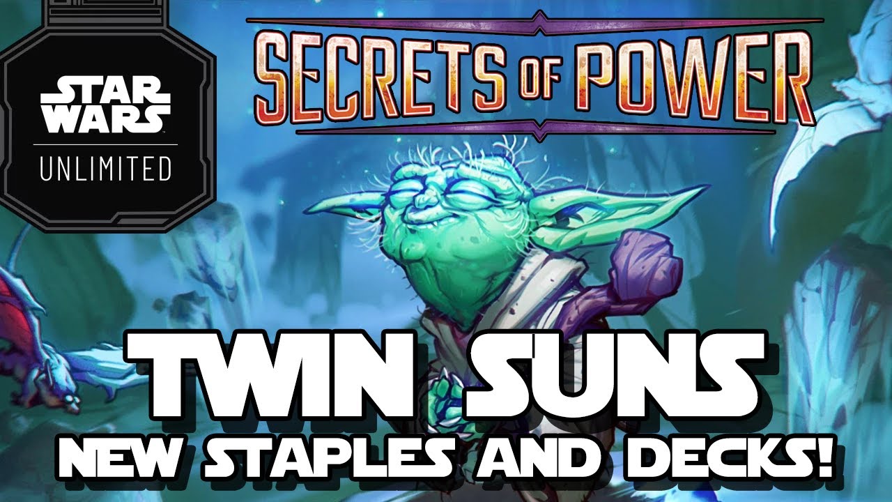 STAR WARS UNLIMITED - Twin Suns Secrets of Power Staples Update