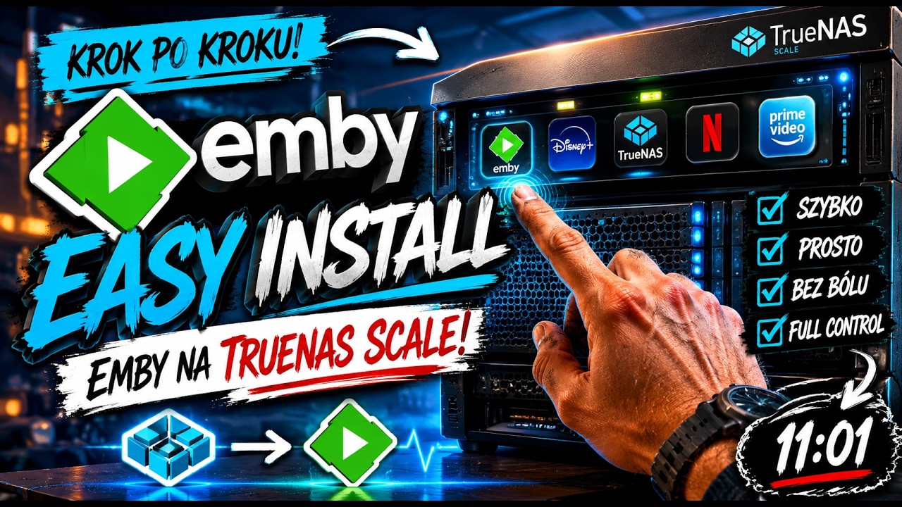 Zainstaluj Emby na TrueNAS SCALE &ndash; Twoja prywatna alternatywa dla Netflixa