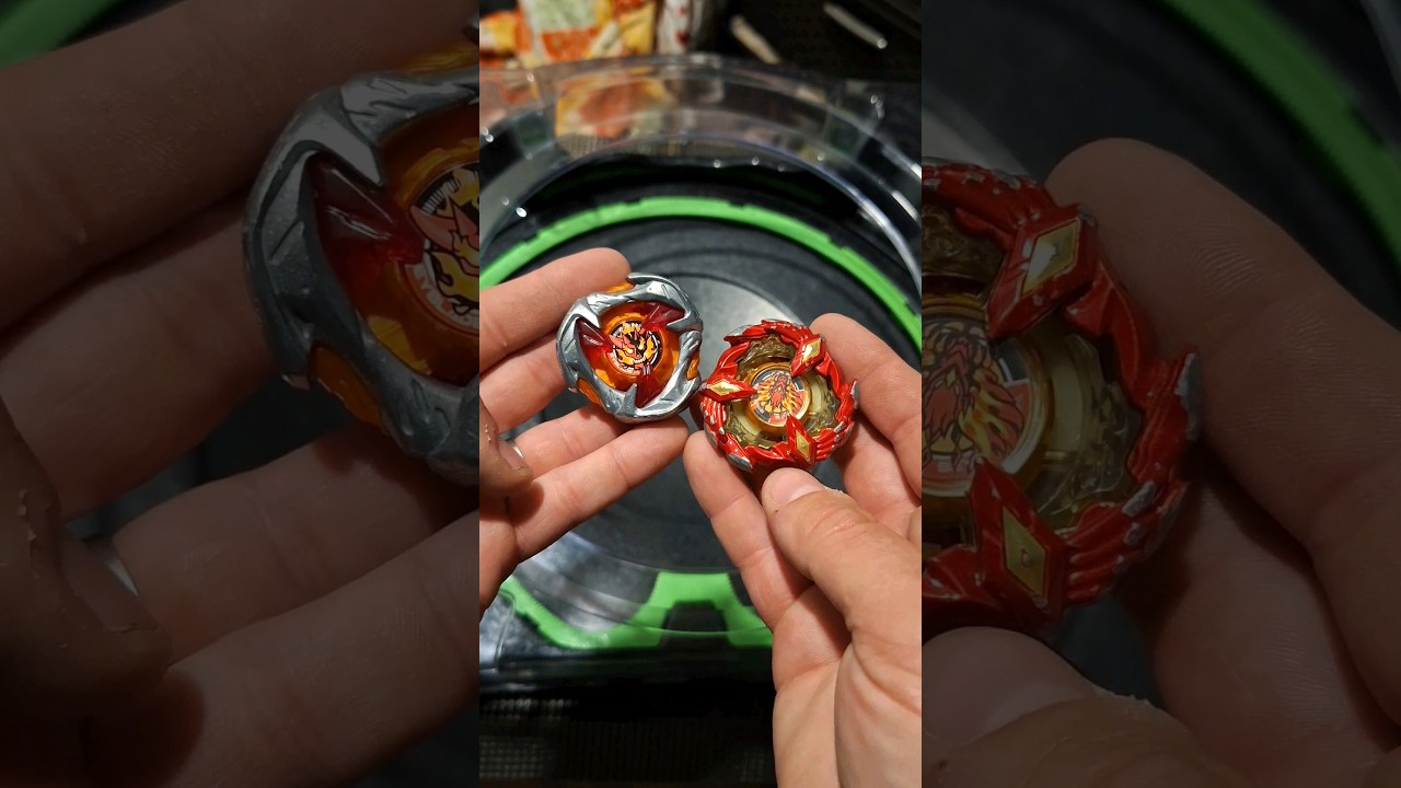 Hells Hammer VS Phoenix Wing 🔥🔥 #beyblade #beybladex #beybladexbattle