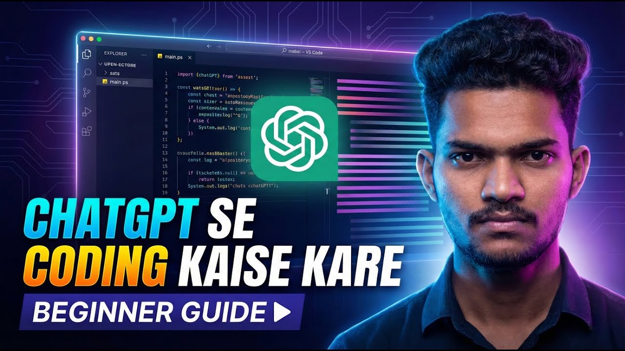 ChatGPT Se Coding Kaise Sikhe? Without Experience Full Guide