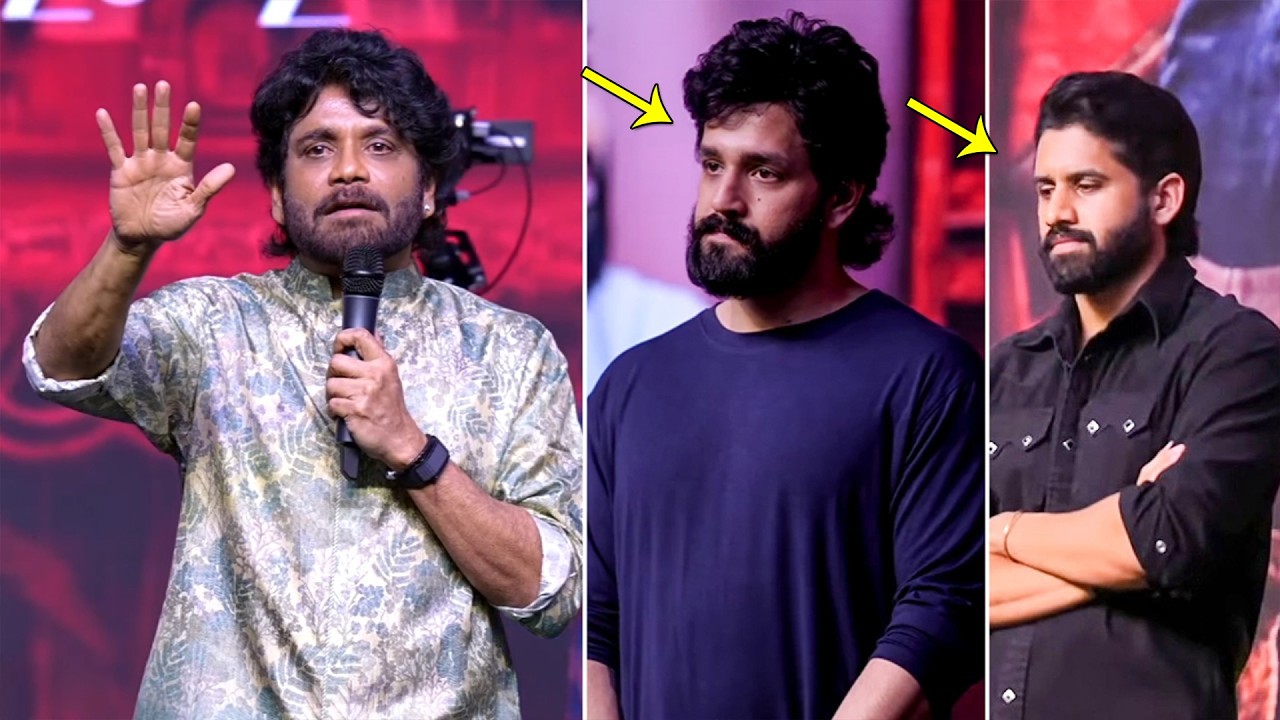 Nagarjuna Superb Speech, Akhil & Naga Chaitanya Reaction @ LENIN Movie Blockbuster Success Meet
