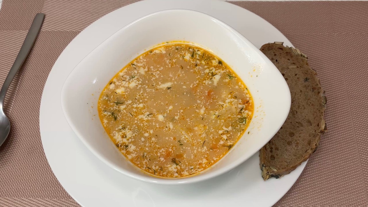 Beef soup, meat soup.