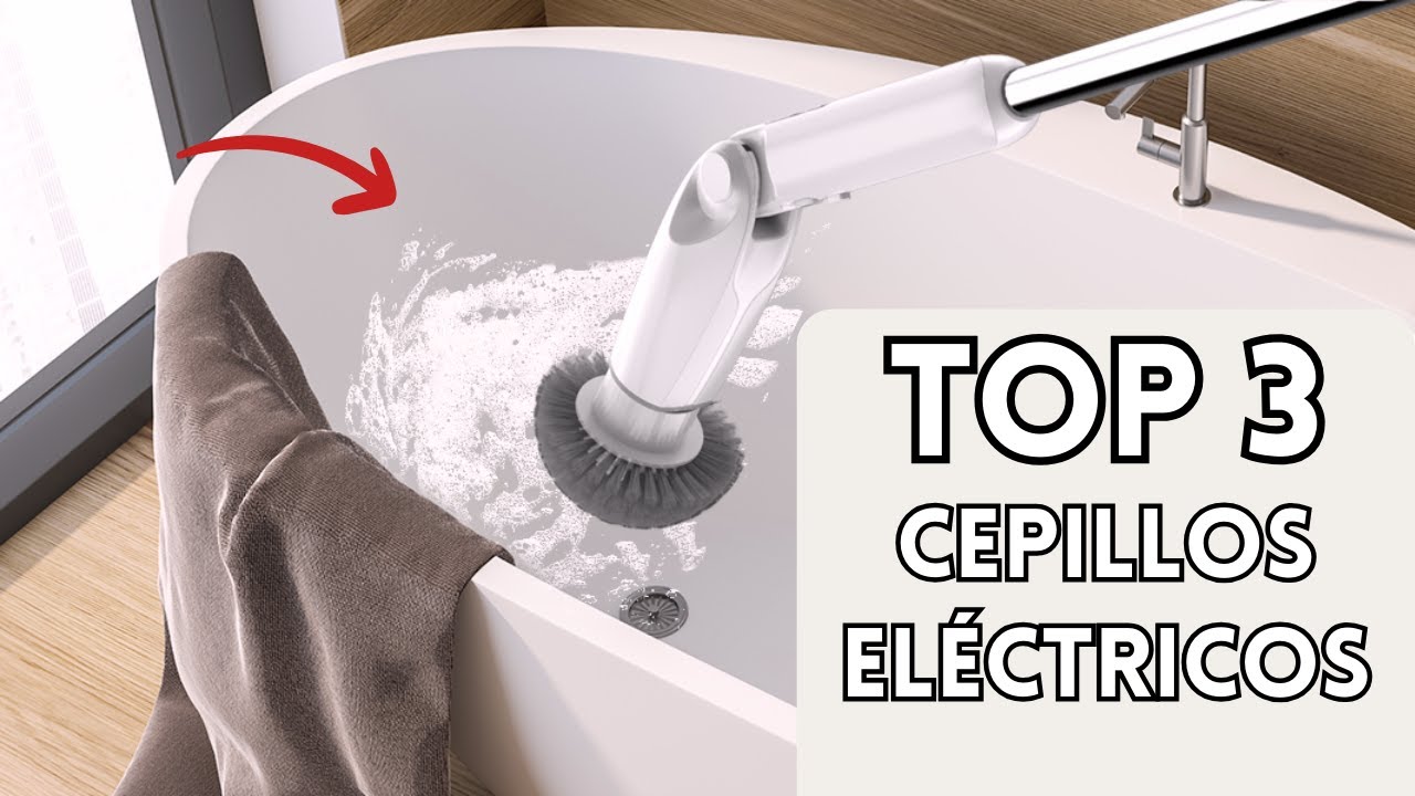 ¡Top 3! Mejor CEPILLO ELÉCTRICO de Limpieza para Hogar [2026]