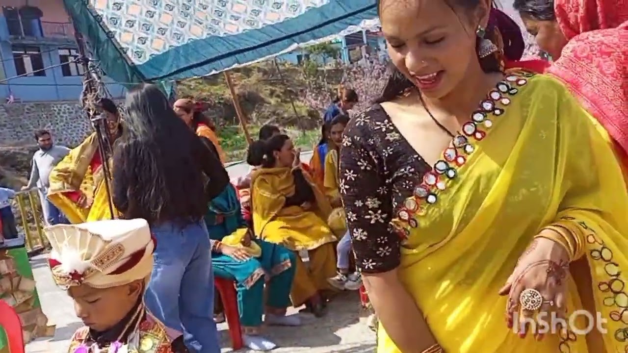 आज जोशीमठ मैं .हुआ  मुंडन संस्कार 