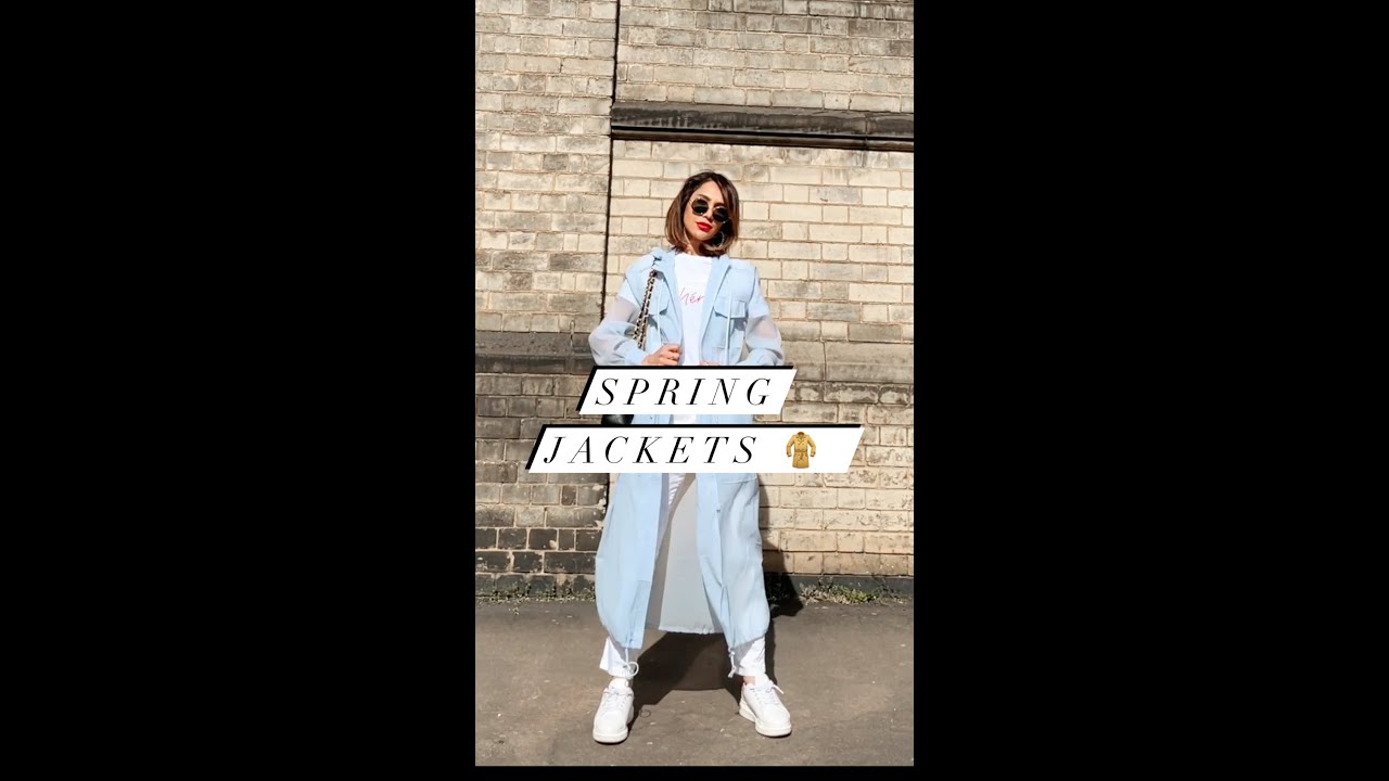 3 Jackets for Spring #Shorts