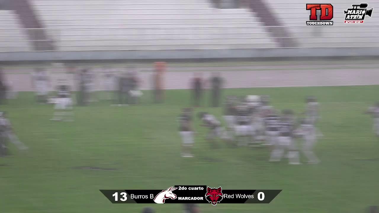En vivo desde El Wilfrido Massieu 🏟️  Liga Mayor 🏈  🫏 Burros Blancos vs Red Wolves 🐺   Scrimmage🔥…