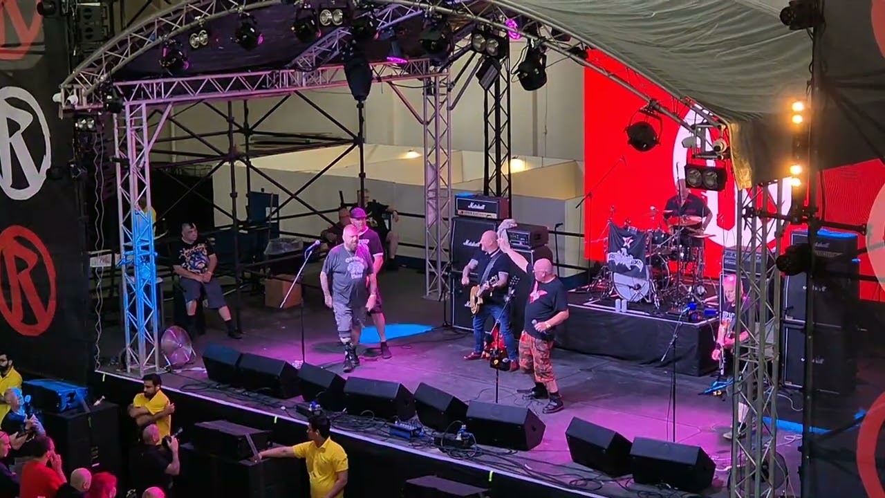 Fire Exit at Rebellion, Blackpool on the Club Casbah stage on Sat. 9/8/25.