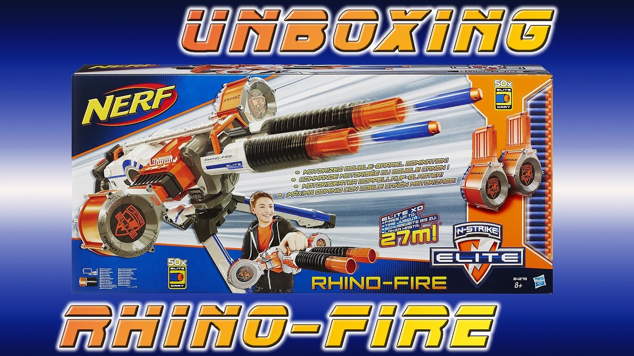 Nerf Rhino-Fire Unboxing [deutsch/german]