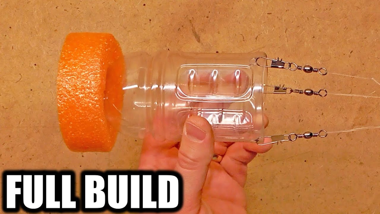 DIY Carp Fishing Bait Rocket (Spod, Spomb) - Full Build Step by Step - No Talking