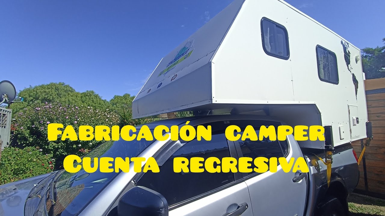 CAMPER ARTESANAL, MUEBLE BAJO MESADA, INSTALACIÓN DE CALENTADOR A GAS, PLOTEO Y DETALLES FINALES 