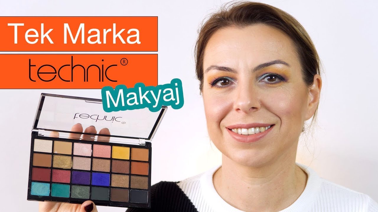 TEK MARKA MAKYAJ | TECHNIC KOZMETİK 💄
