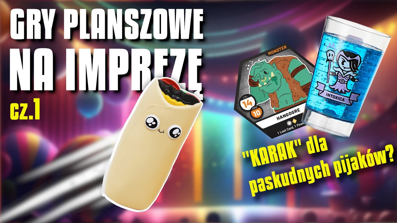 GRY PLANSZOWE NA IMPREZĘ | Najlepsze Imprezówki | Party Game| Gry Imprezowe