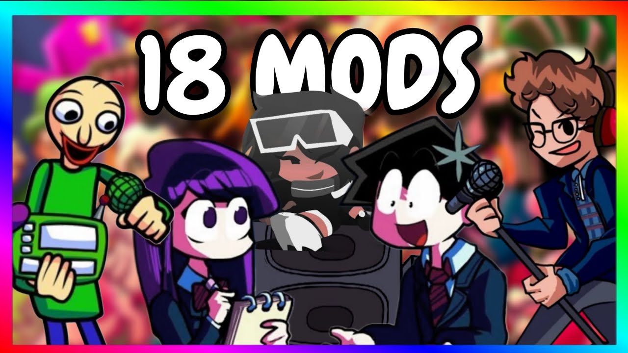 🔥 18 MODS V SLICE COMPATÍVEIS COM FNF MOBILE