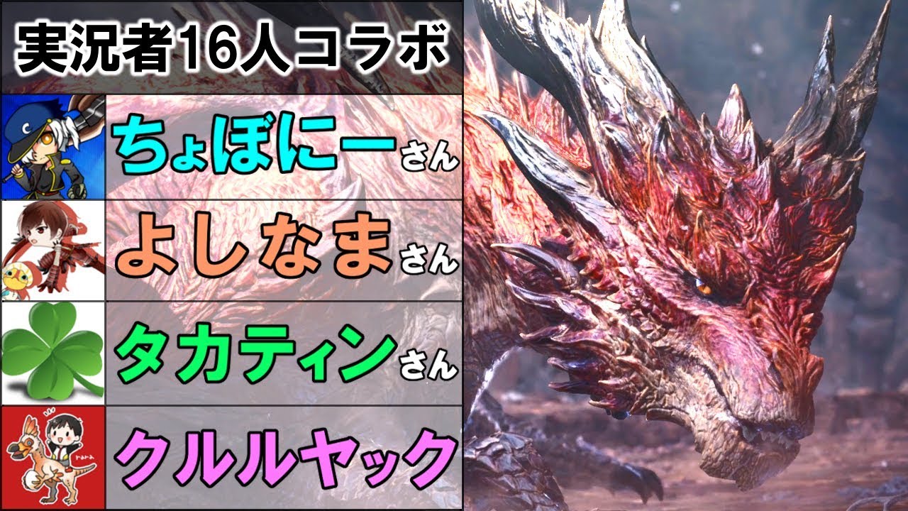 【MHWI】豪華モンハン配信者とムフェト・ジーヴァ一撃討伐（ゆっくり実況）
