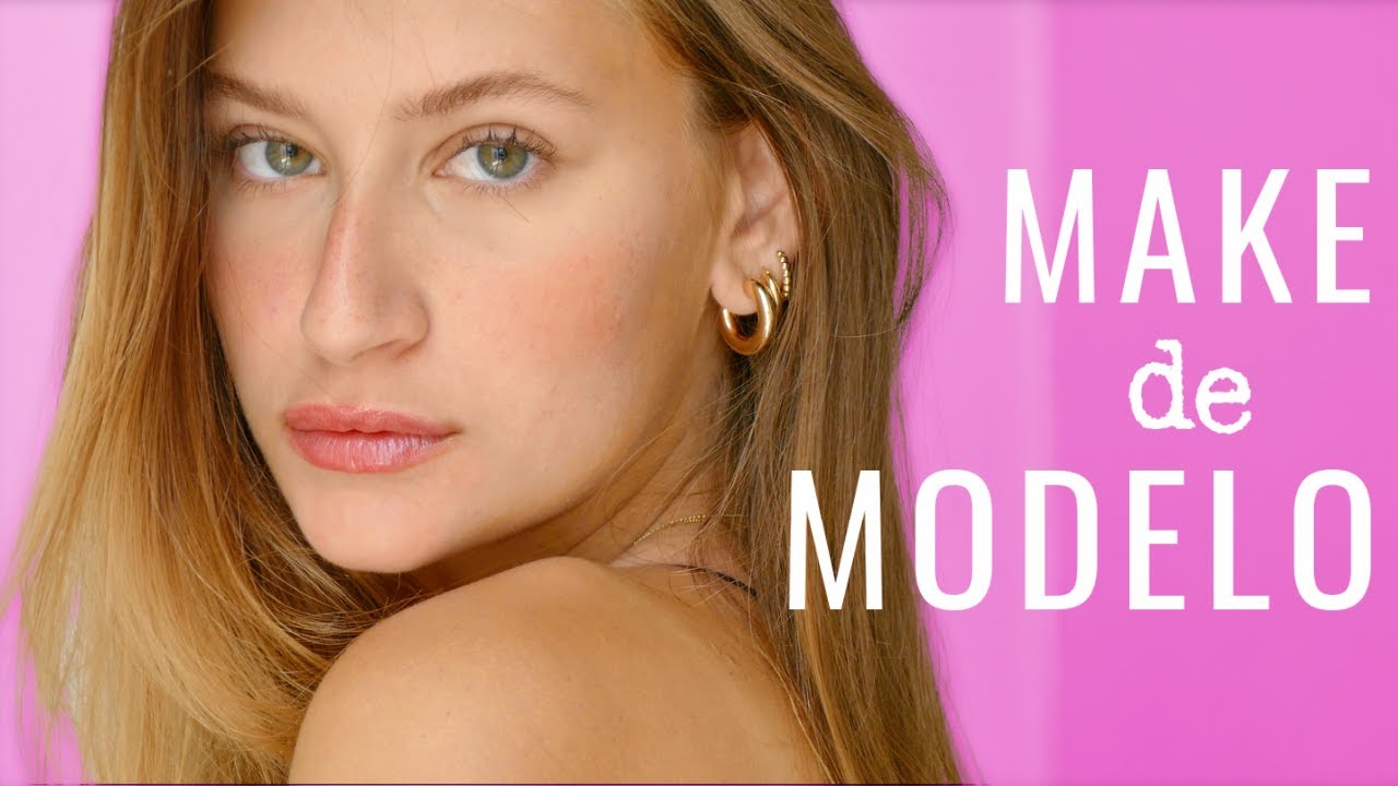 MINHA MAKE DE MODELO | Paula Lacroix