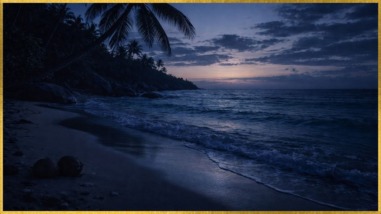 Relájate con 10 horas de olas de playa ASMR